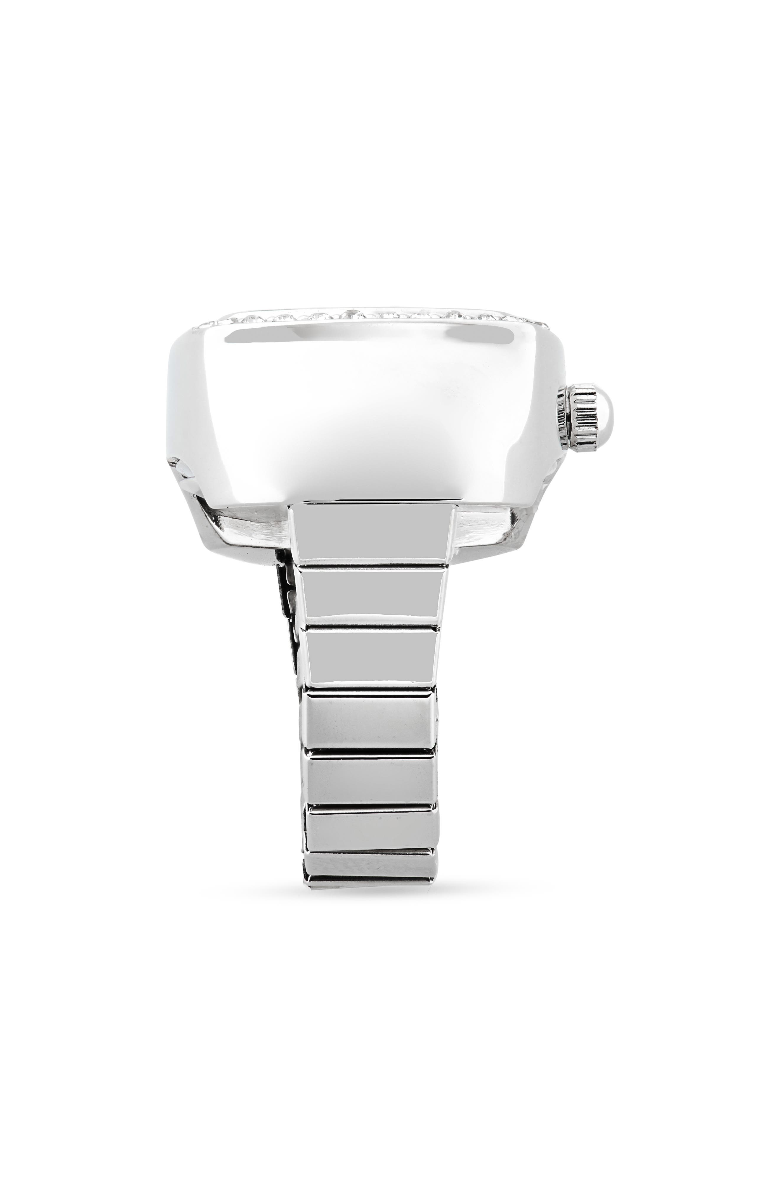 Jessica Simpson Glitter Ring Watch