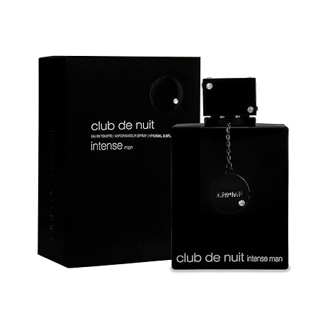 Armaf Club de Nuit Intense Man EDT for Men – Lemon, Pineapple & Birch, 3.6 Fl Oz