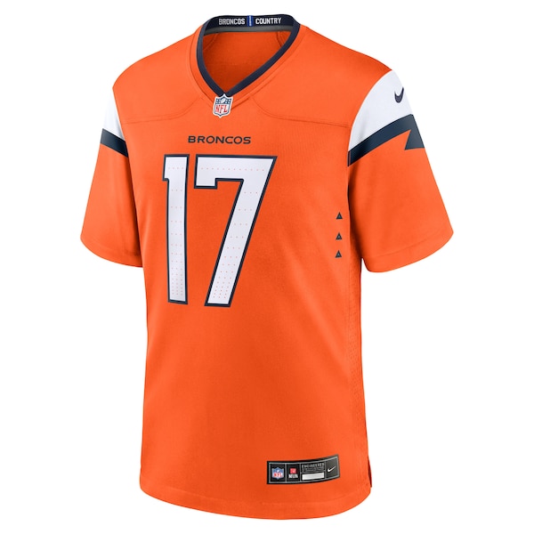 Lil'Jordan Humphrey Denver Broncos Nike Team Game Jersey -  Orange
