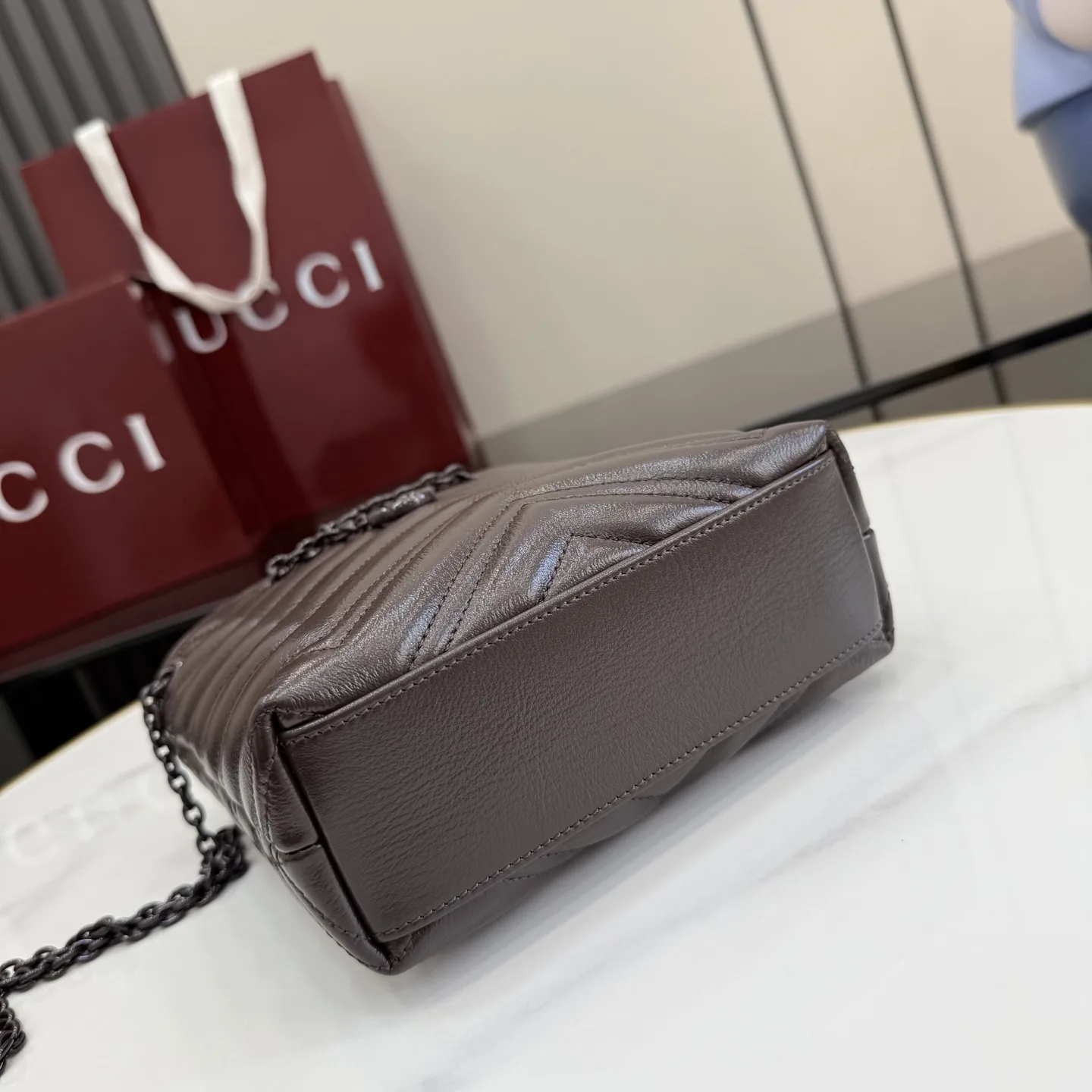 Gucci Marmont GG Supreme Canvas Bucket Bag product photo from LabelPicks