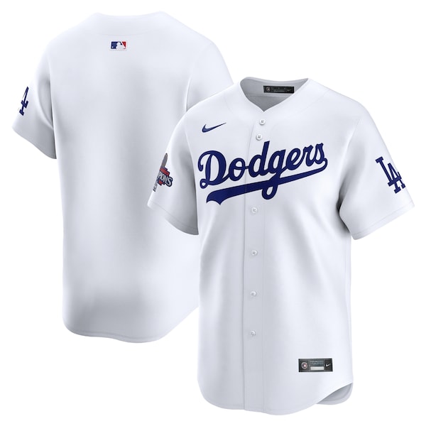 Los Angeles Dodgers Nike 2024 World Series Champions Home Limited Jersey - White