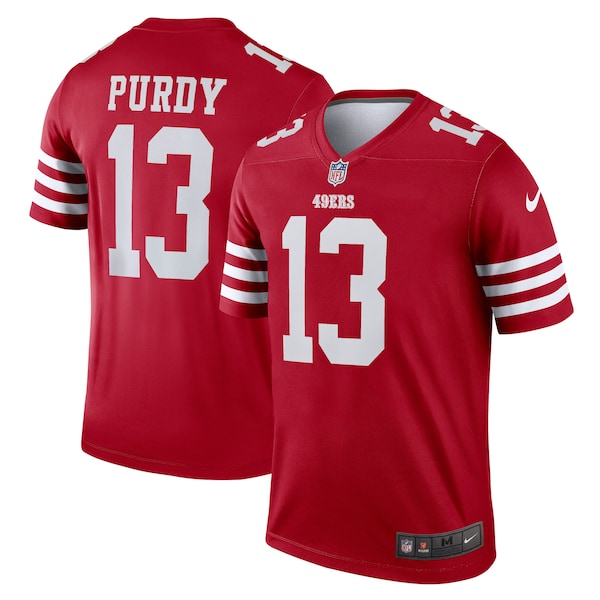 Brock Purdy San Francisco 49ers Nike Team  Legend Jersey - Scarlet
