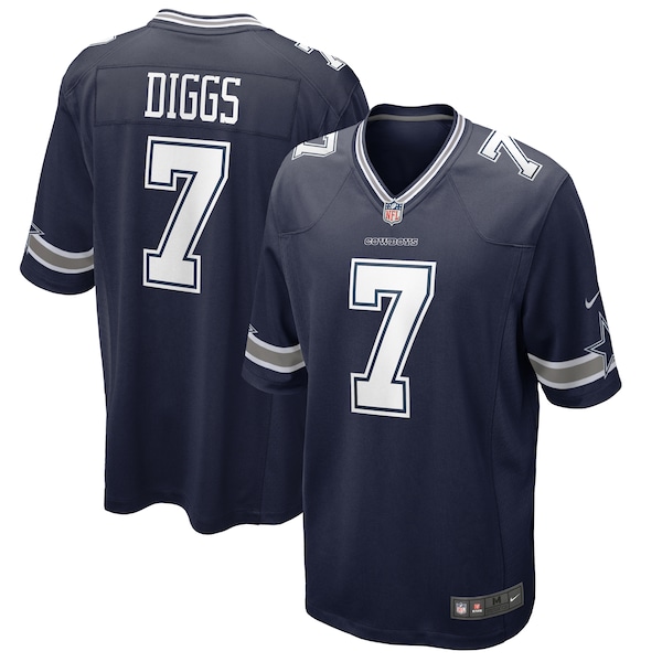 Trevon Diggs Dallas Cowboys Nike Game Jersey - Navy/White