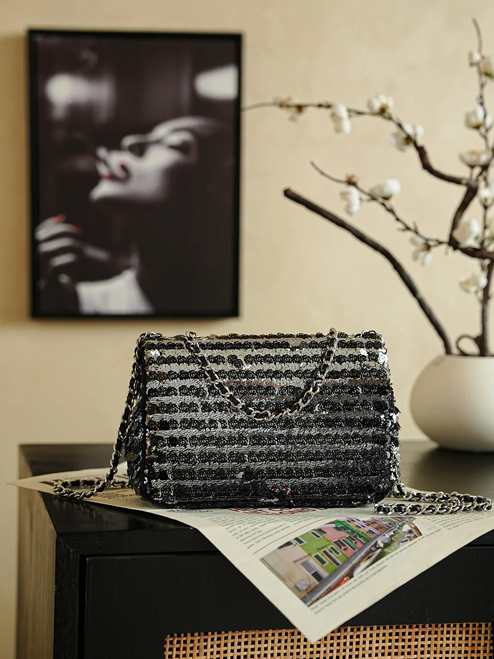 Chanel Silver Crossbody Bag product photo from LabelPicks