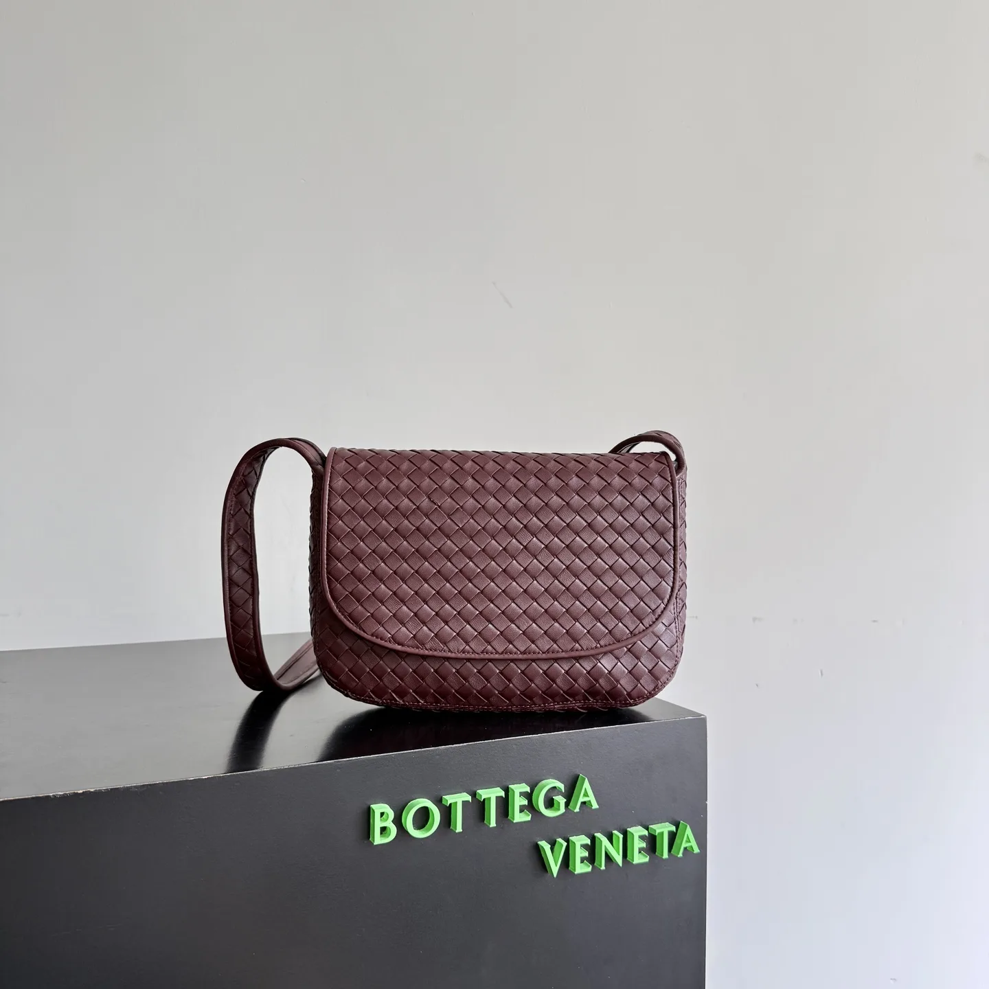 Bottega Veneta Intrecciato Woven Leather Crossbody Bag product photo from LabelPicks
