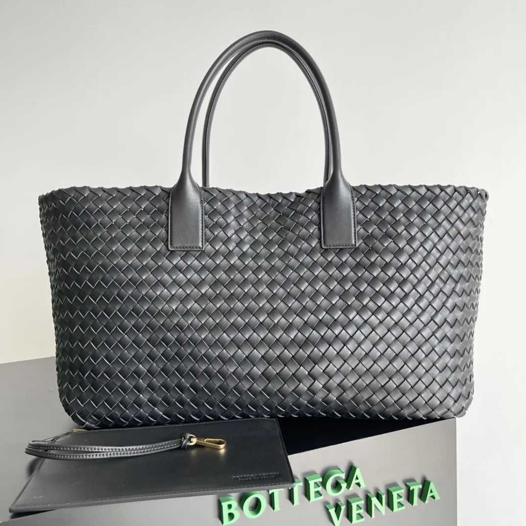 Bottega Veneta Cabat Intrecciato Woven Leather Tote Bag product photo from LabelPicks
