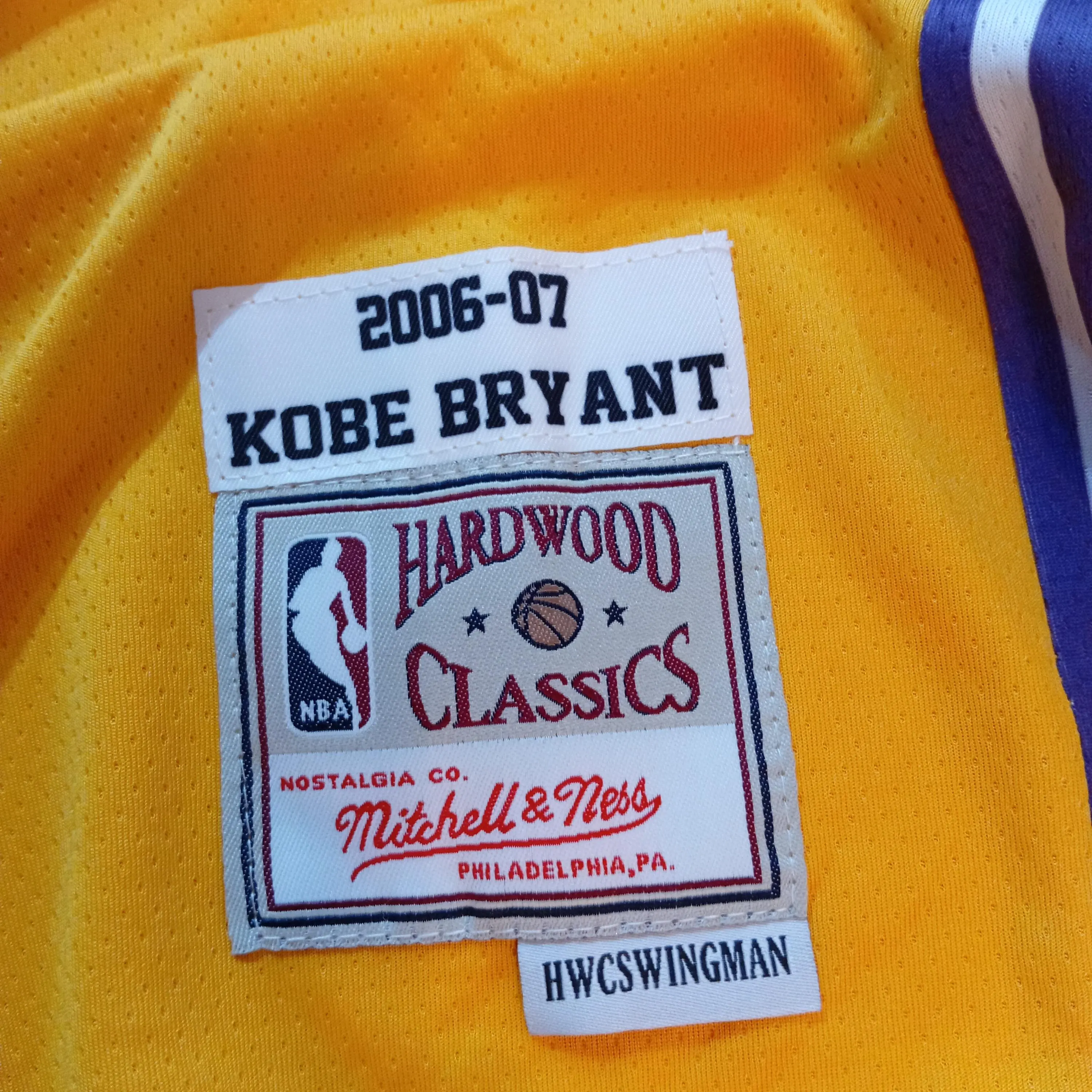 Kobe Bryant Signed Autographed Los Angeles Lakers Home Jersey #24 With COA