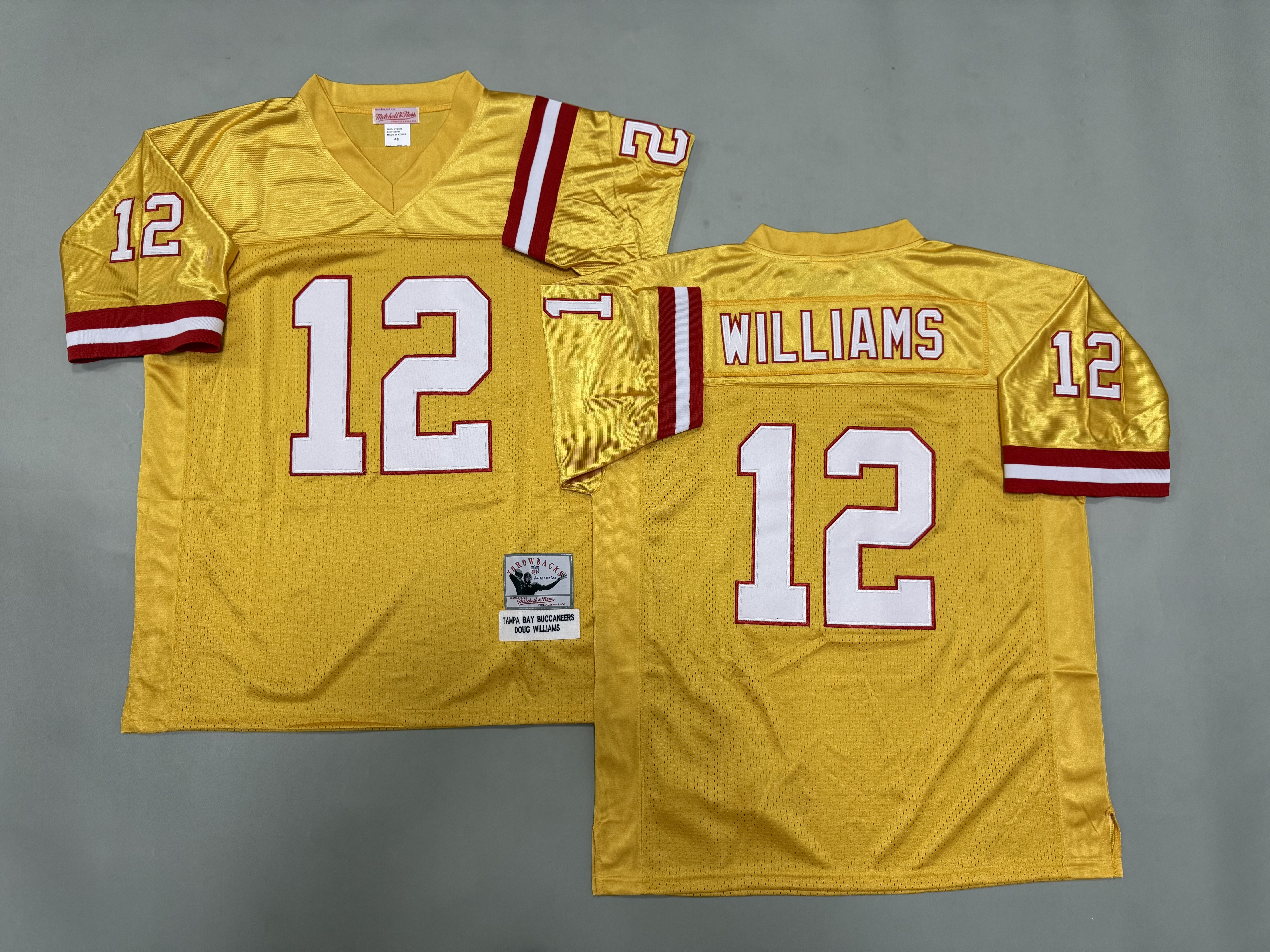 Doug Williams Tampa Bay Buccaneers Authentic Throwback Retired Player Jersey