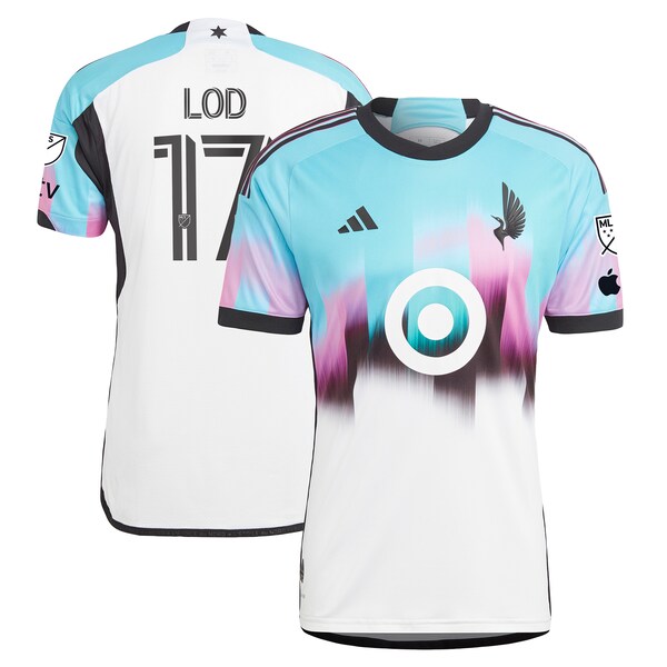 Robin Lod Minnesota United FC adidas 2024 The Northern Lights Kit Authentic Jersey - White