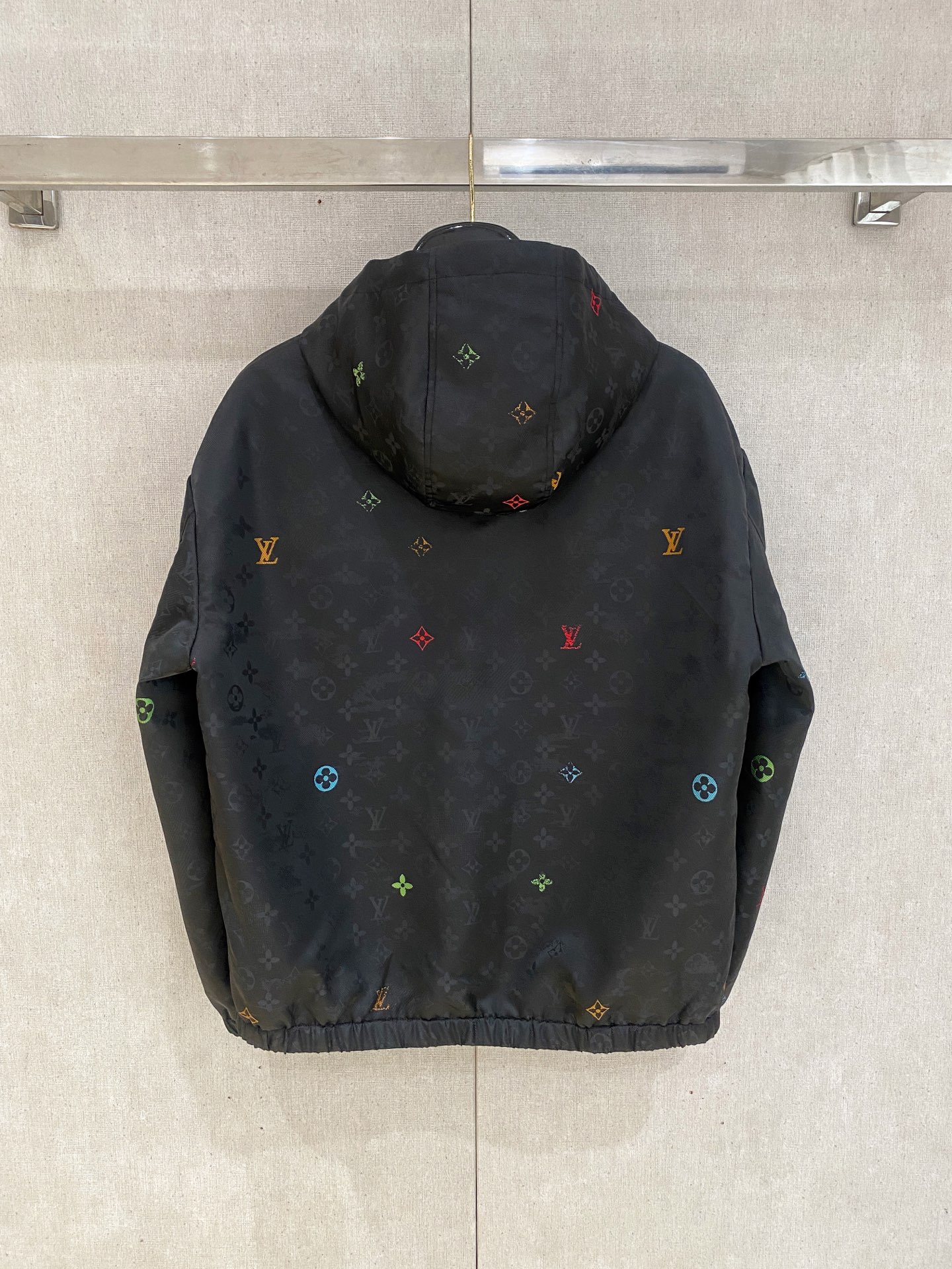 0916 New jacquard fabric down jacket
