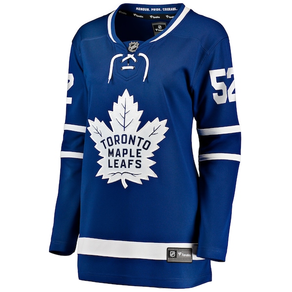 Reese Johnson Toronto Maple Leafs  Women's Home Breakaway Player Jersey - Blue