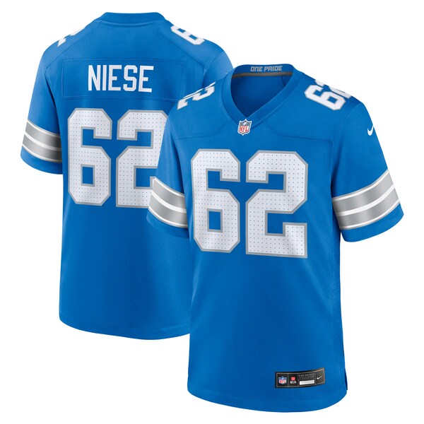 Michael Niese Detroit Lions Nike Team Game Jersey -  Blue