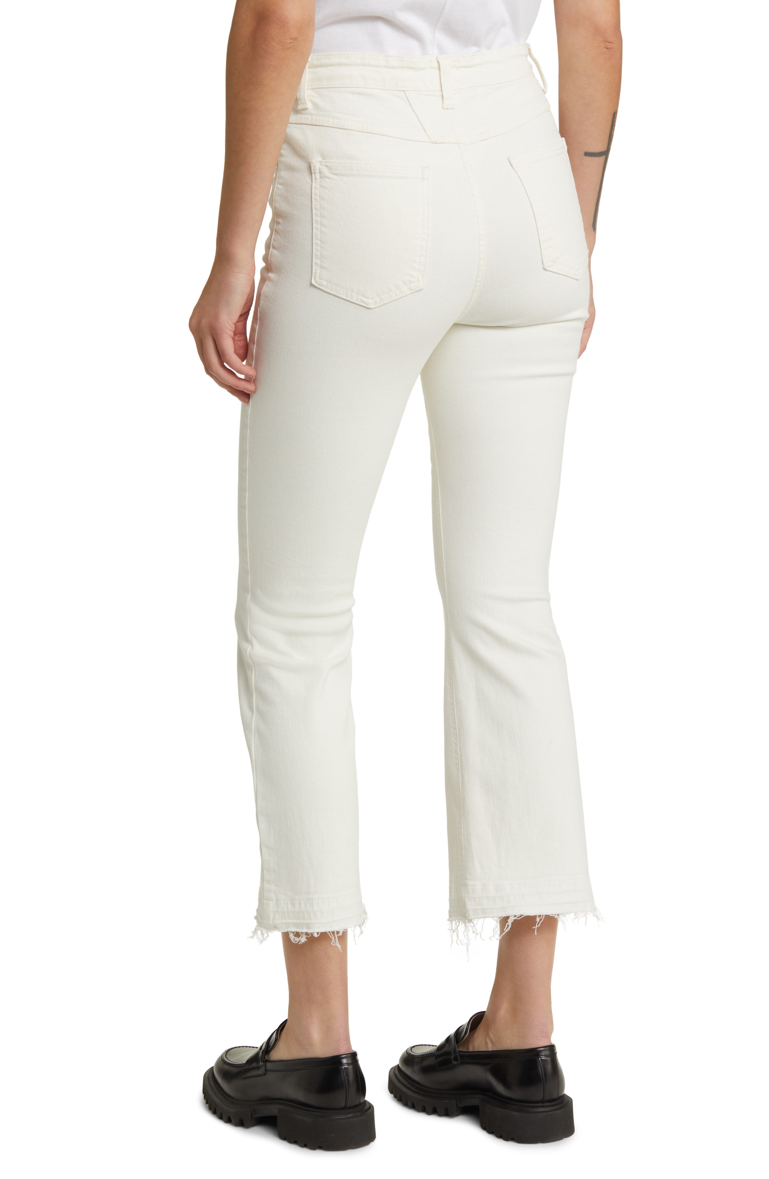 Closed Hi-Sun Flare Crop Jeans