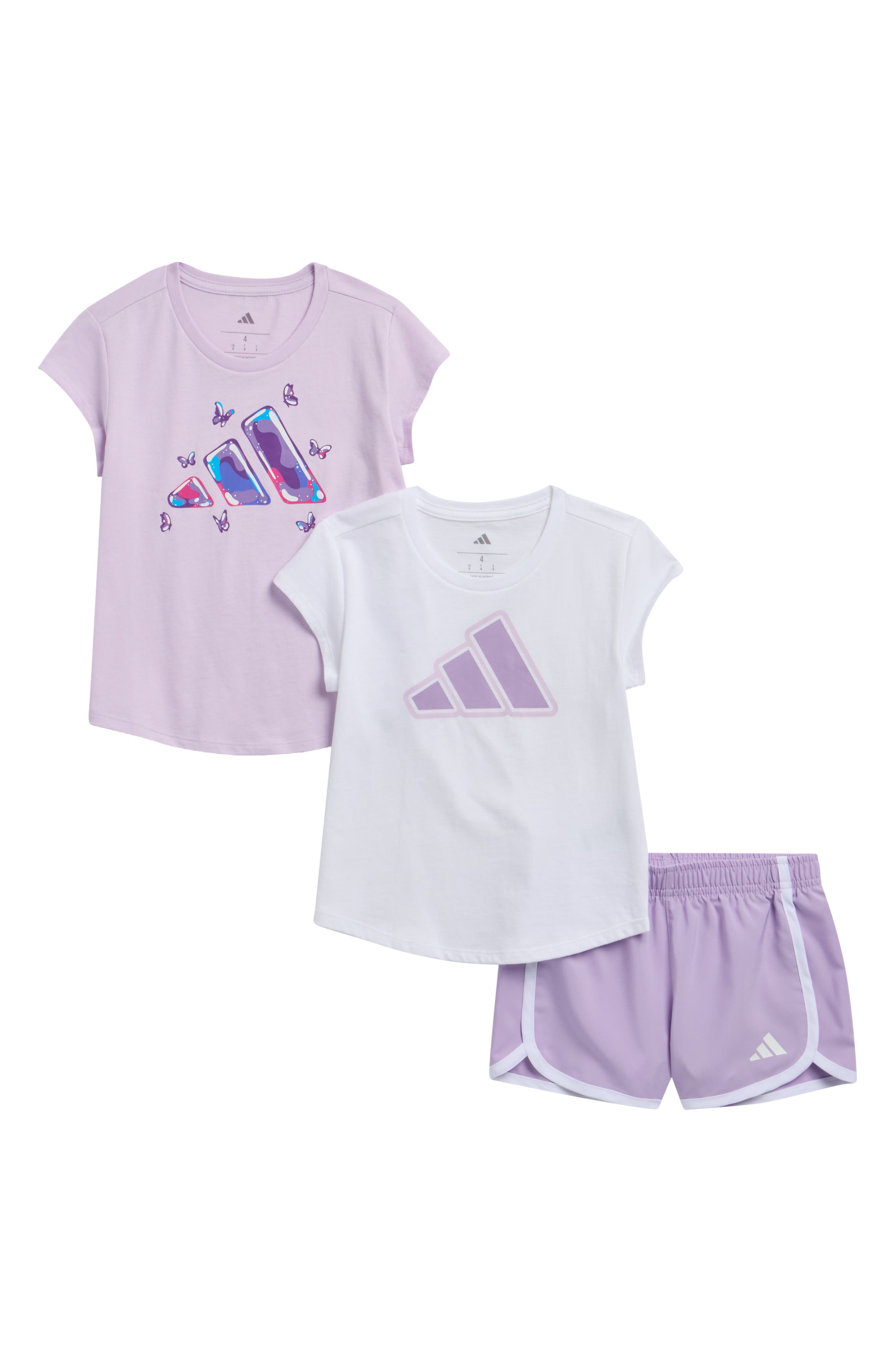 adidas Kids' Graphic T-Shirt & Shorts Set