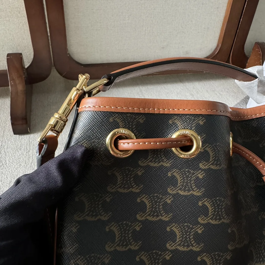 Celine Triomphe Canvas Clara Bucket Bag product photo from LabelPicks
