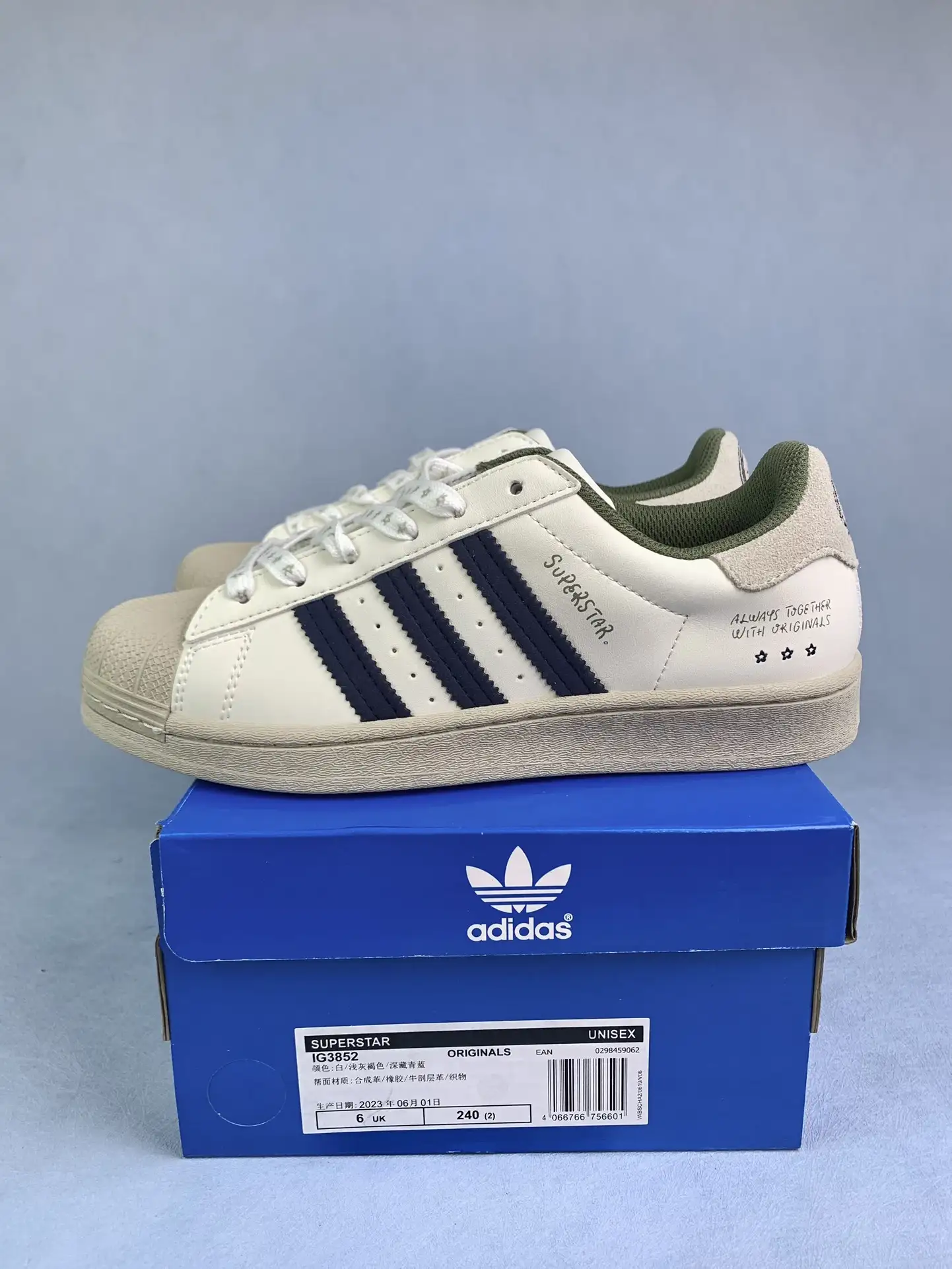Yu Nagaba x adidas Superstar “Always Together” Shoes product photo from LabelPicks