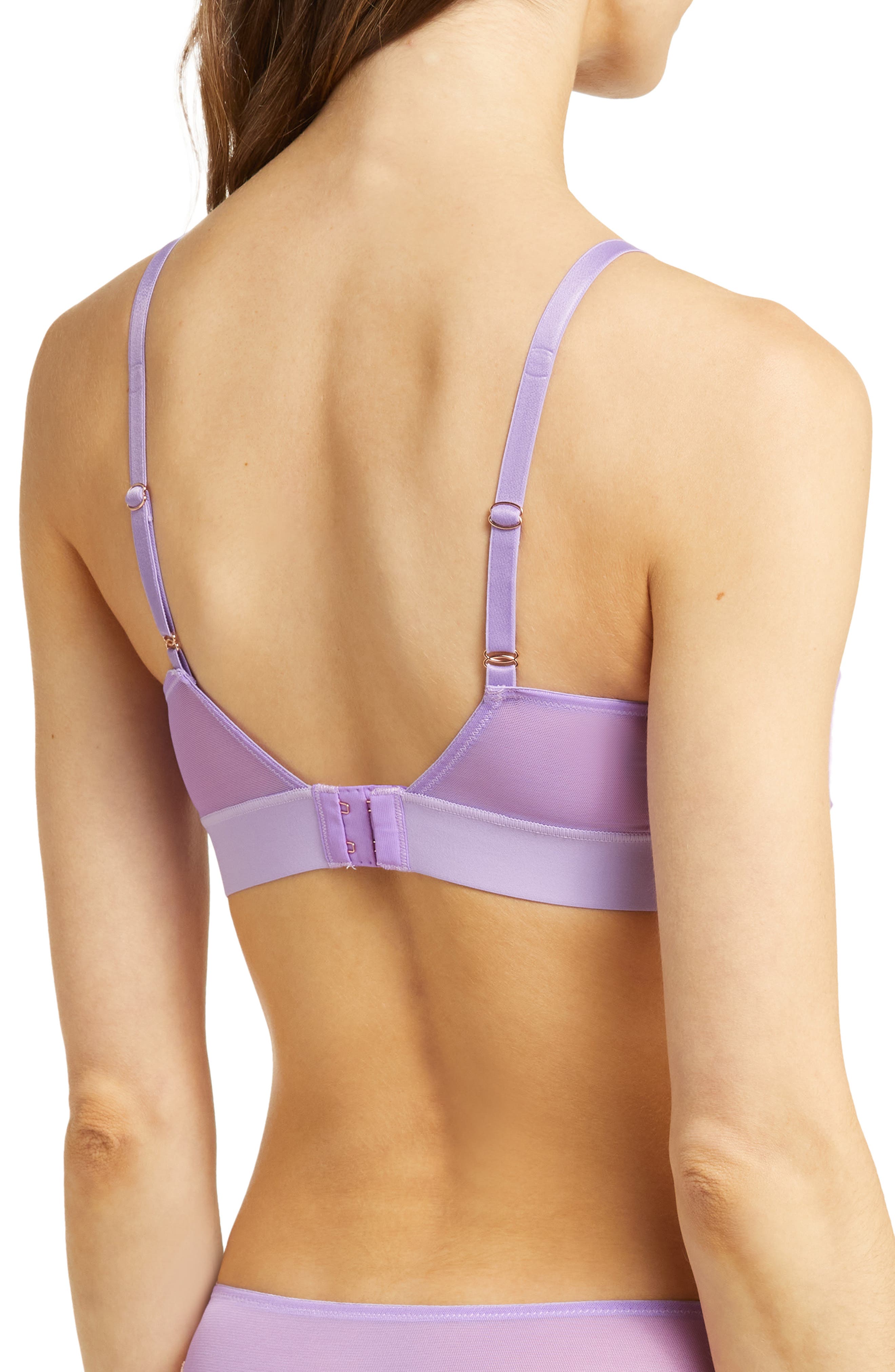 Skarlett Blue Passion Plunge Mesh Bralette