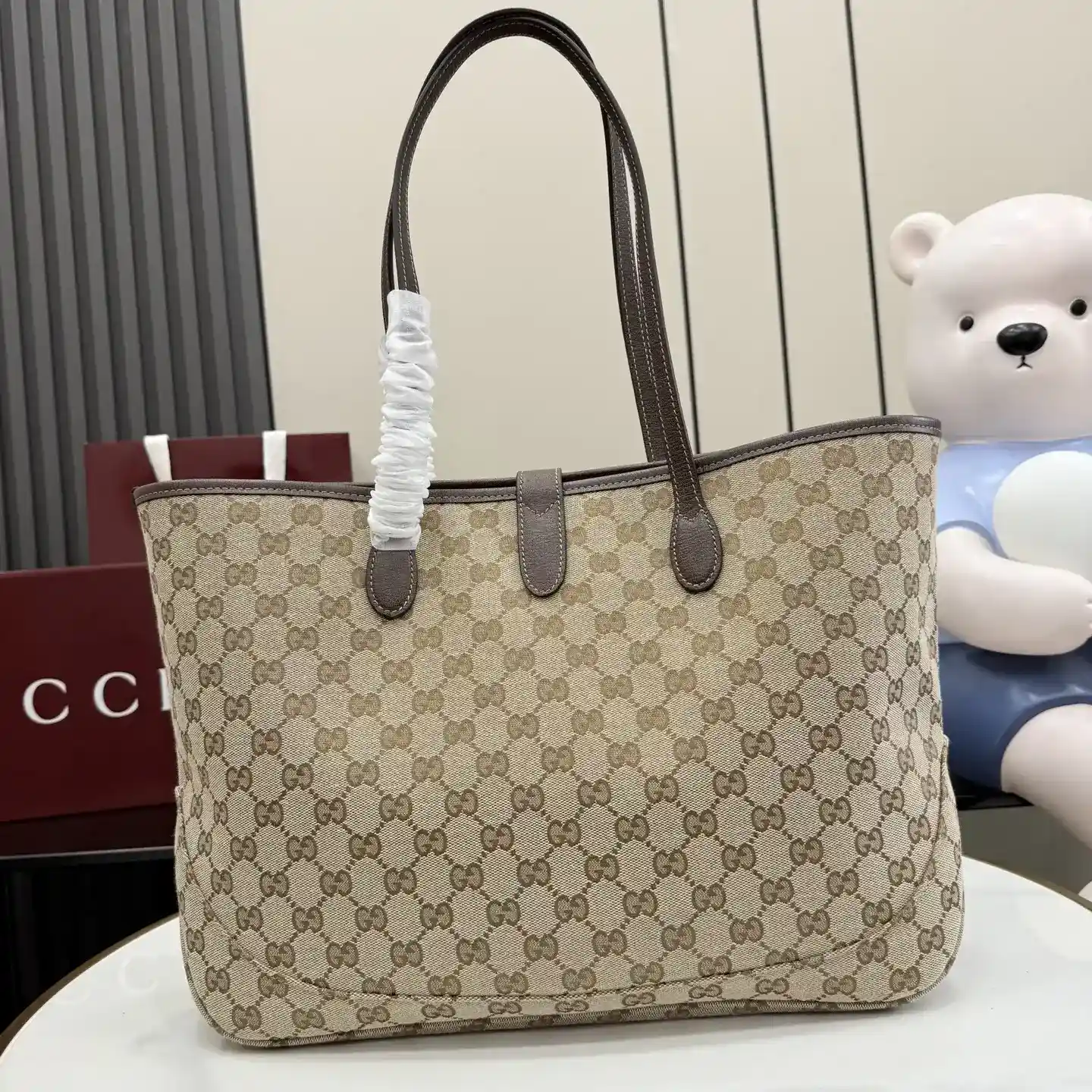 Gucci Brown Jackie Quilted Leather Tote Bag product photo from LabelPicks