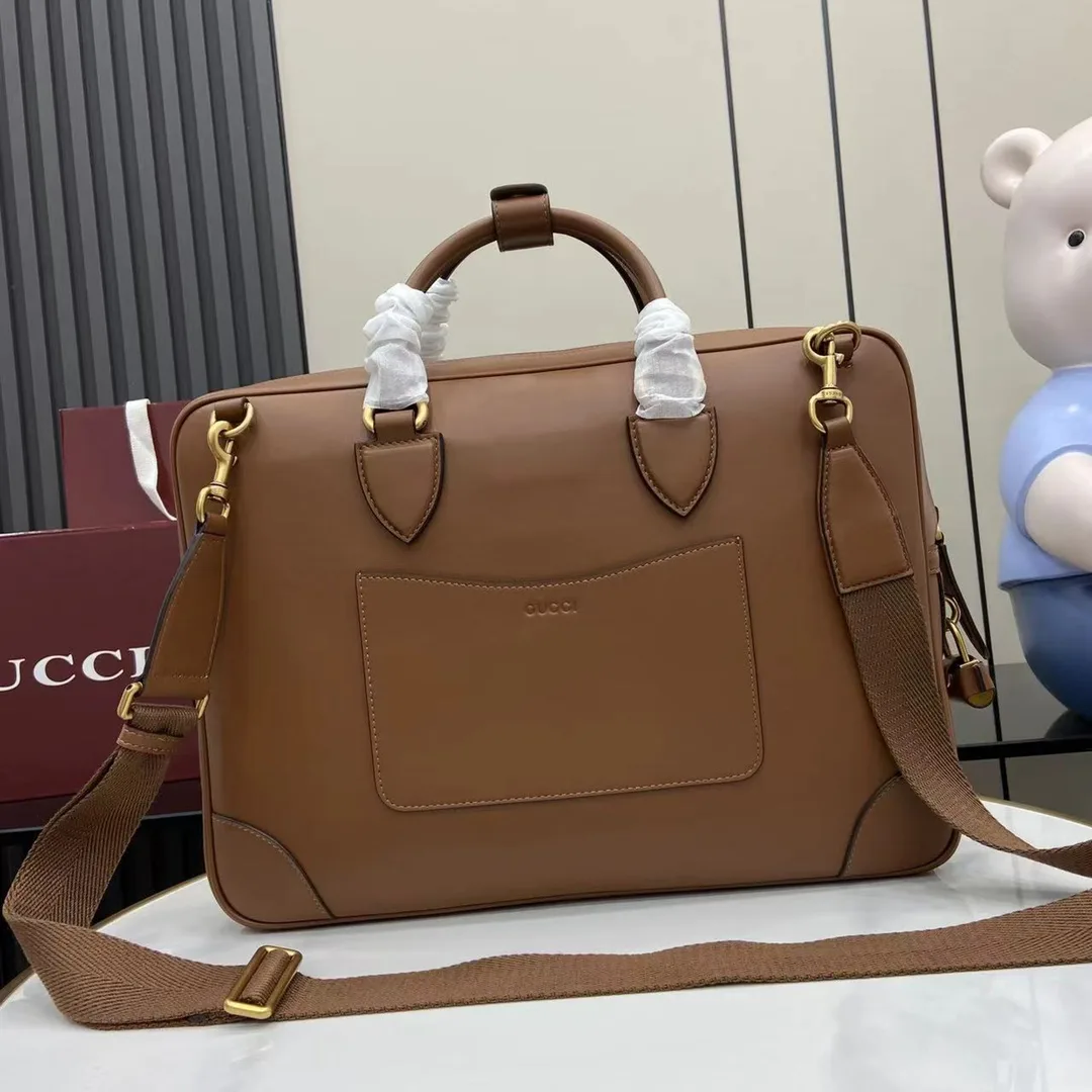 Gucci Brown Calfskin Tote Bag product photo from LabelPicks