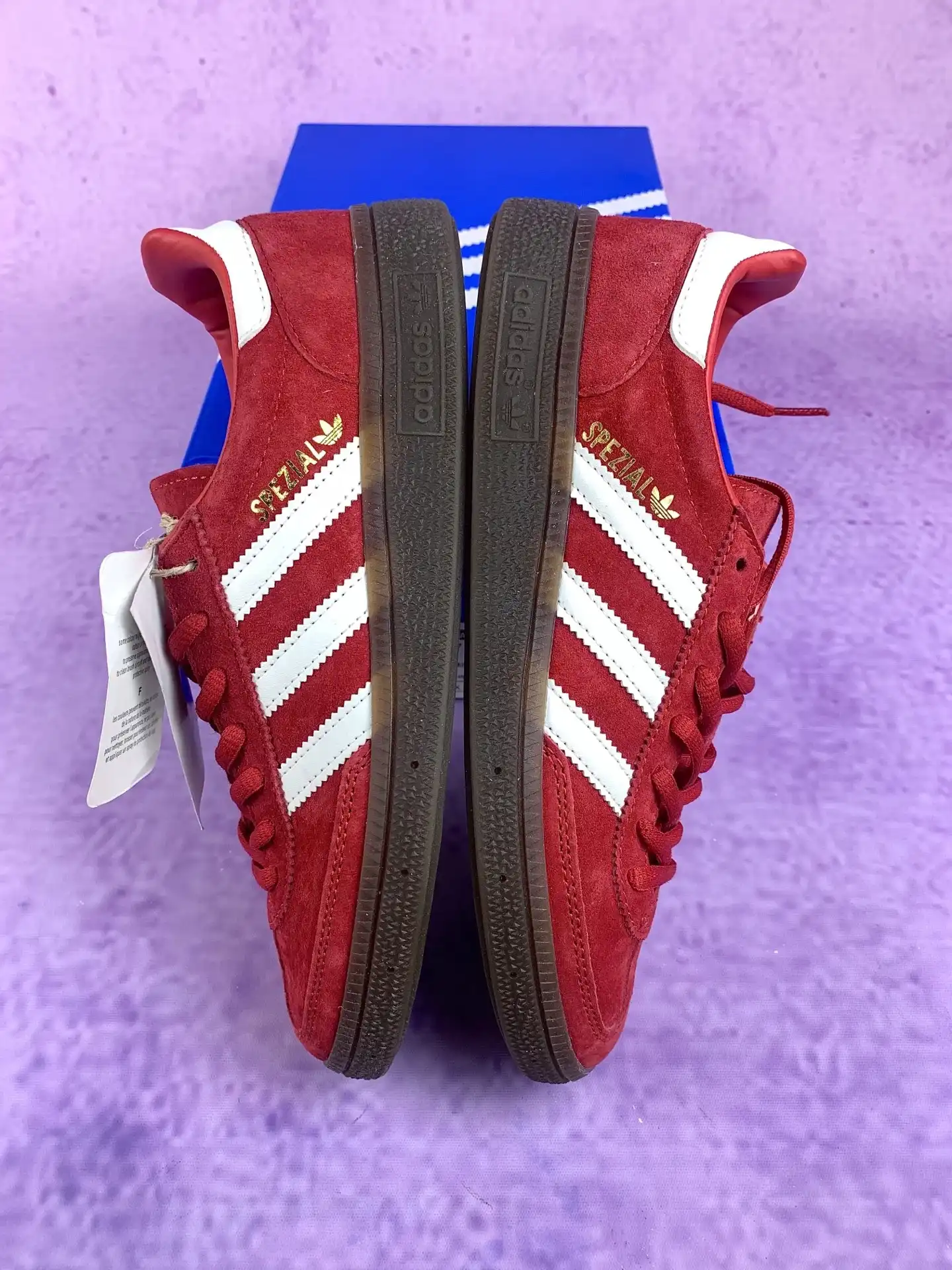 adidas Handball Spezial Scarlet Gum Shoes product photo from LabelPicks