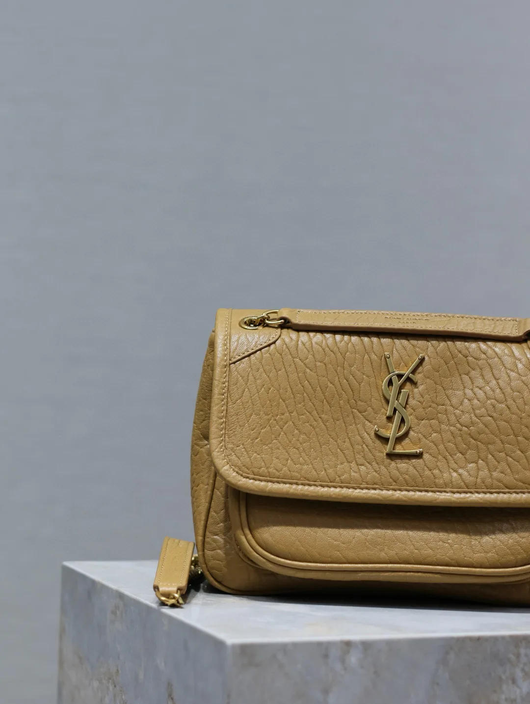 Saint Laurent Niki Lambskin Shoulder Bag product photo from LabelPicks