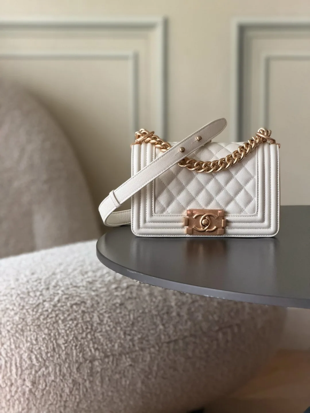 Chanel Quilted Leather Crossbody Bag product photo from LabelPicks