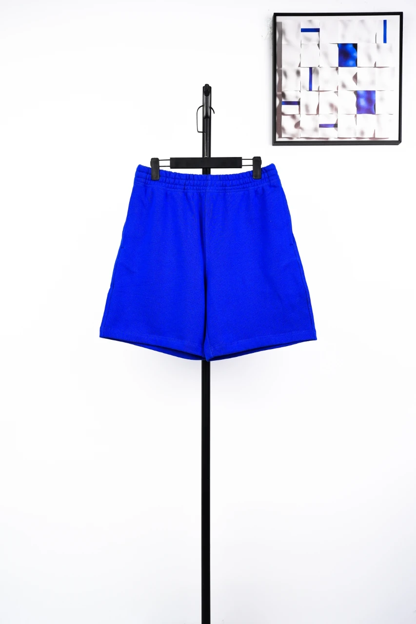 Burberry Blue Equestrian Knight Patch Pocket Embroidered Shorts product photo from LabelPicks