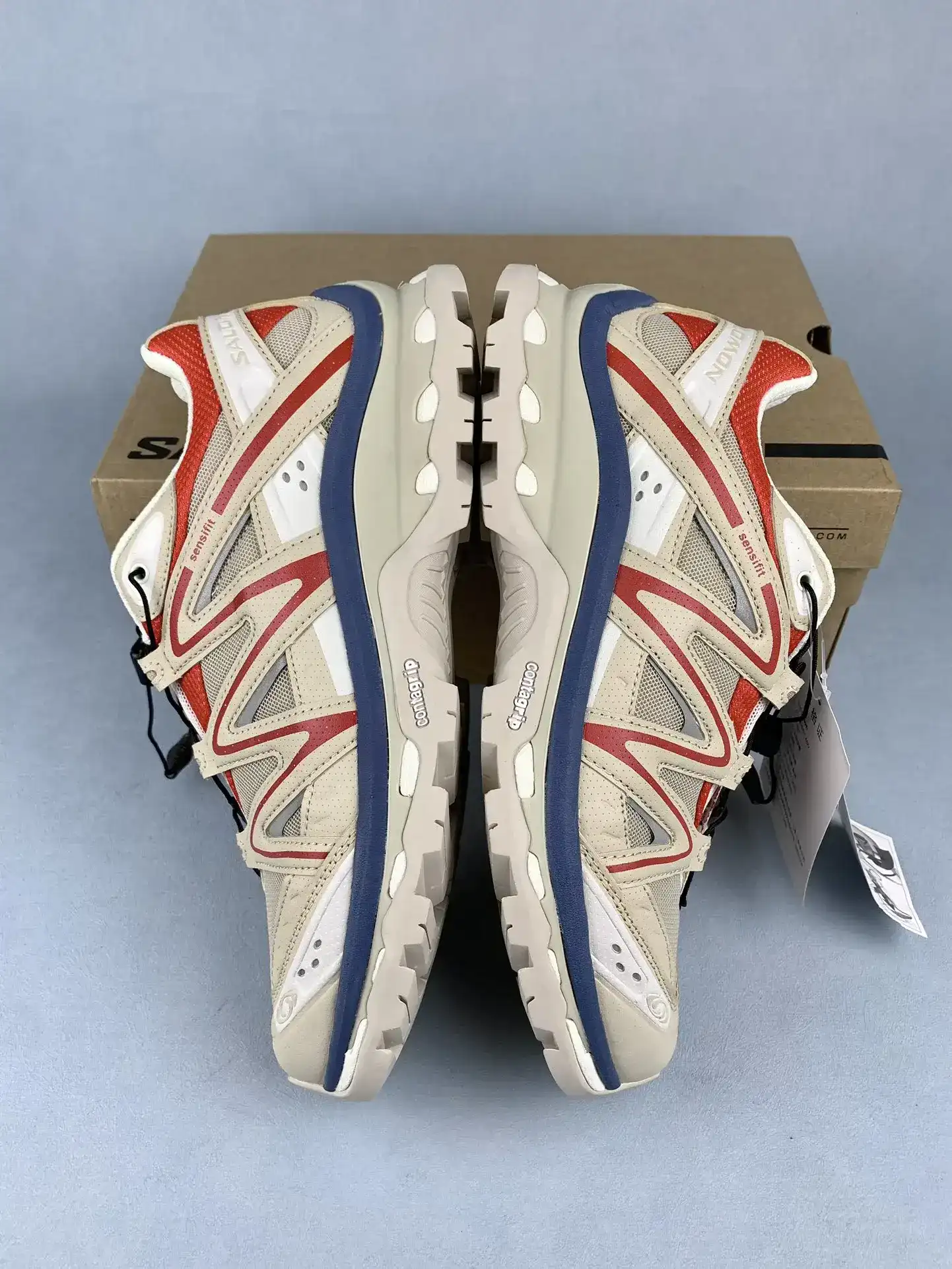 Salomon XT-Quest “Cream White Red” Shoes product photo from LabelPicks