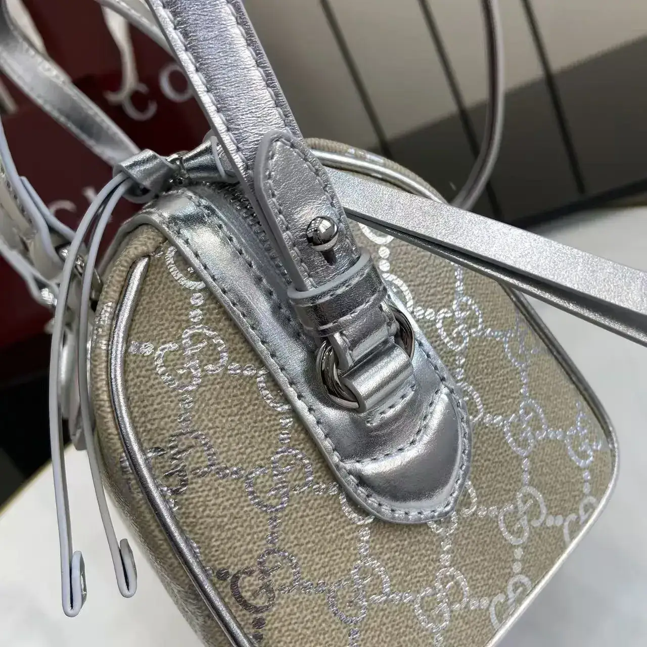 Gucci Silver Top Handle Bag product photo from LabelPicks