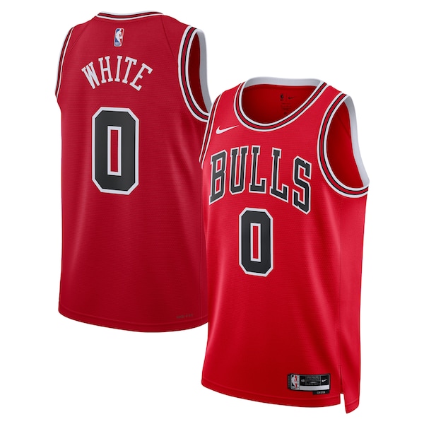 Coby White Chicago Bulls Nike Unisex Swingman Jersey - Icon Edition - Red
