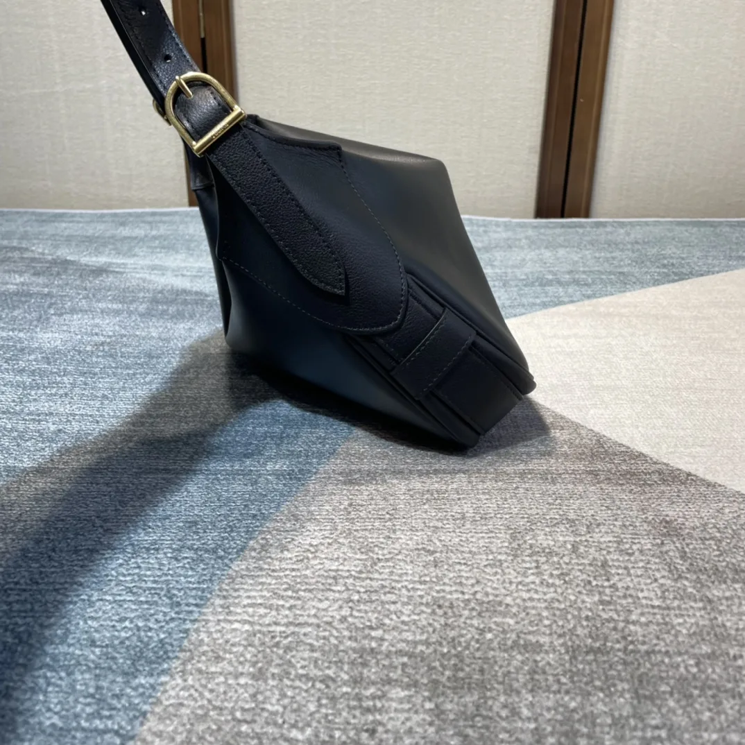 Celine Black Triomphe Canvas Shoulder Bag product photo from LabelPicks