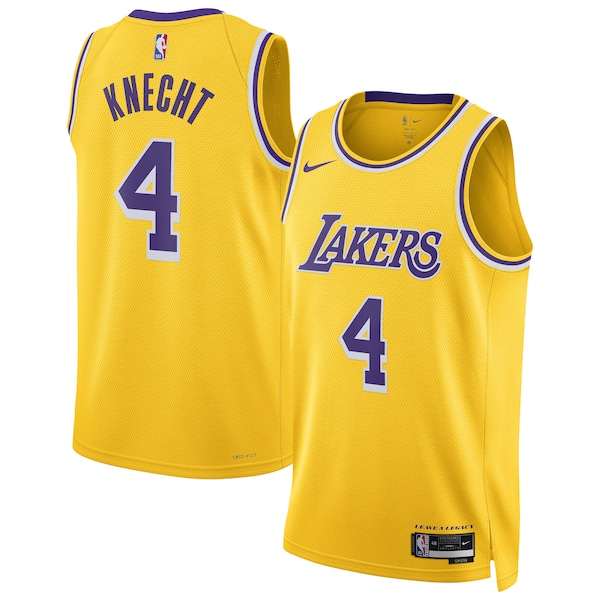 Dalton Knecht Los Angeles Lakers Nike Unisex Swingman Jersey - Gold