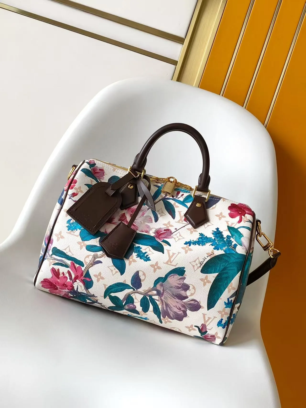 Louis Vuitton Speedy Black Monogram Canvas Top Handle Bag product photo from LabelPicks