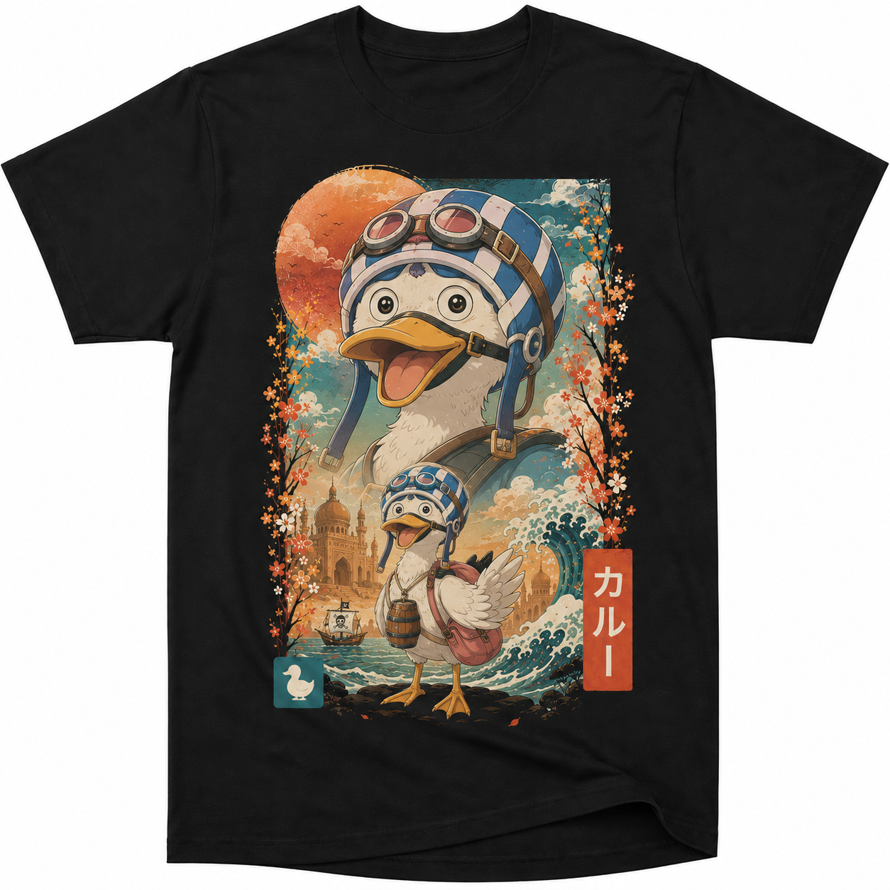 Remera Anime Karoo One Piece Manga Corta