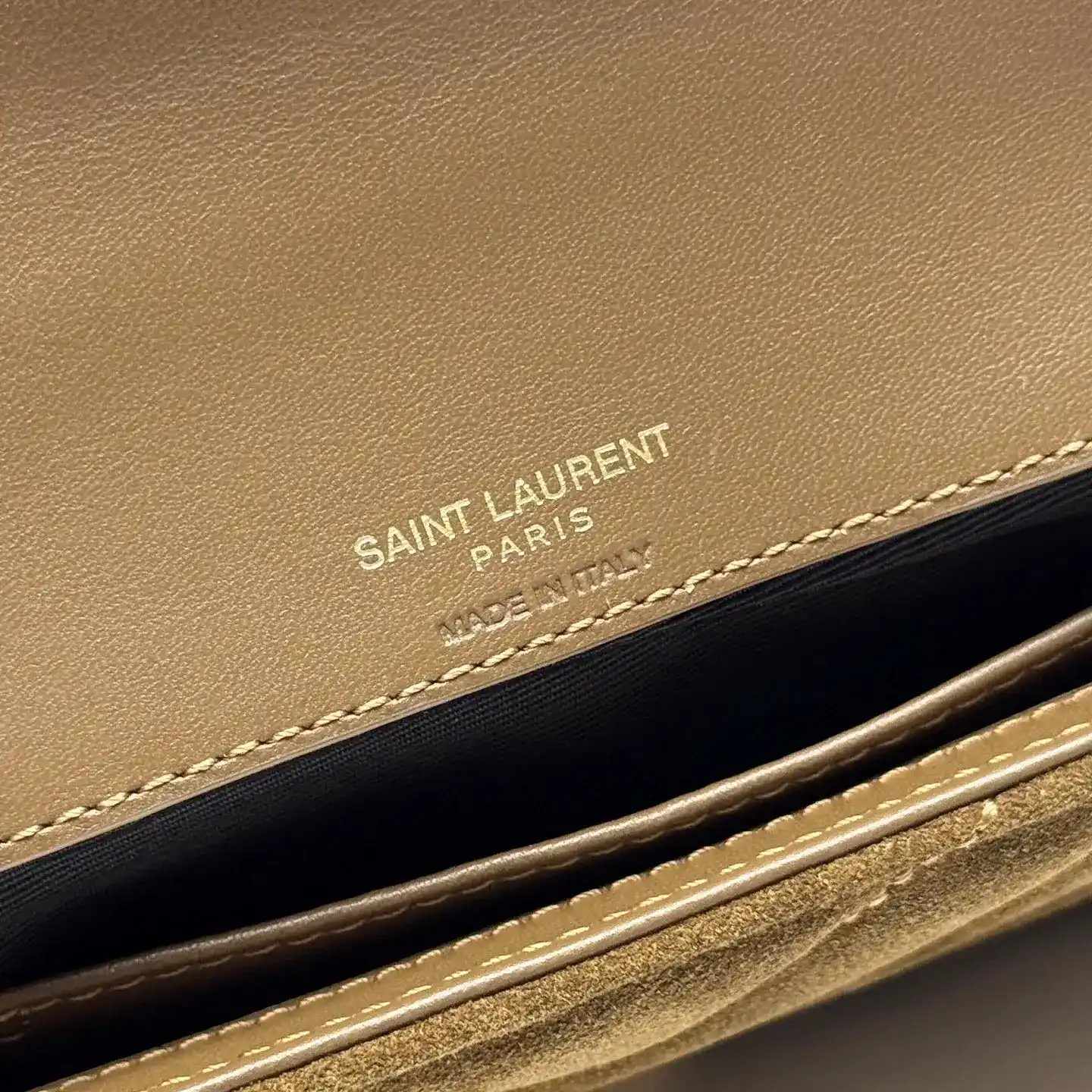 Saint Laurent Brown College Shoulder Bag product photo from LabelPicks