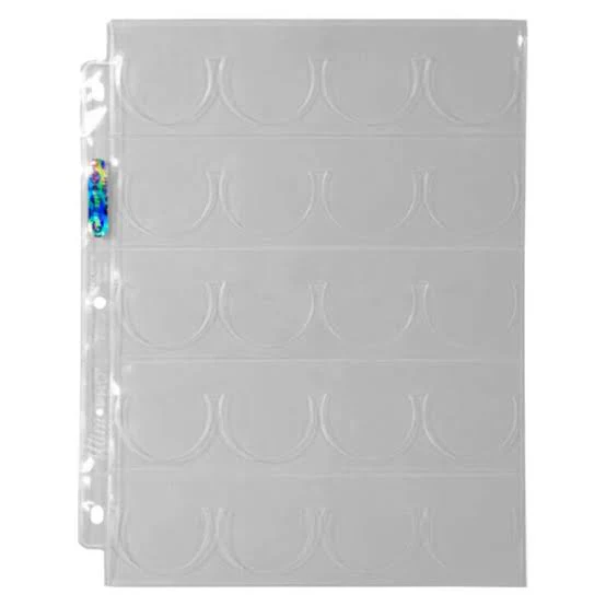 Ultra Pro 20-Pocket Page for Milk Caps and Skycaps (POGS)