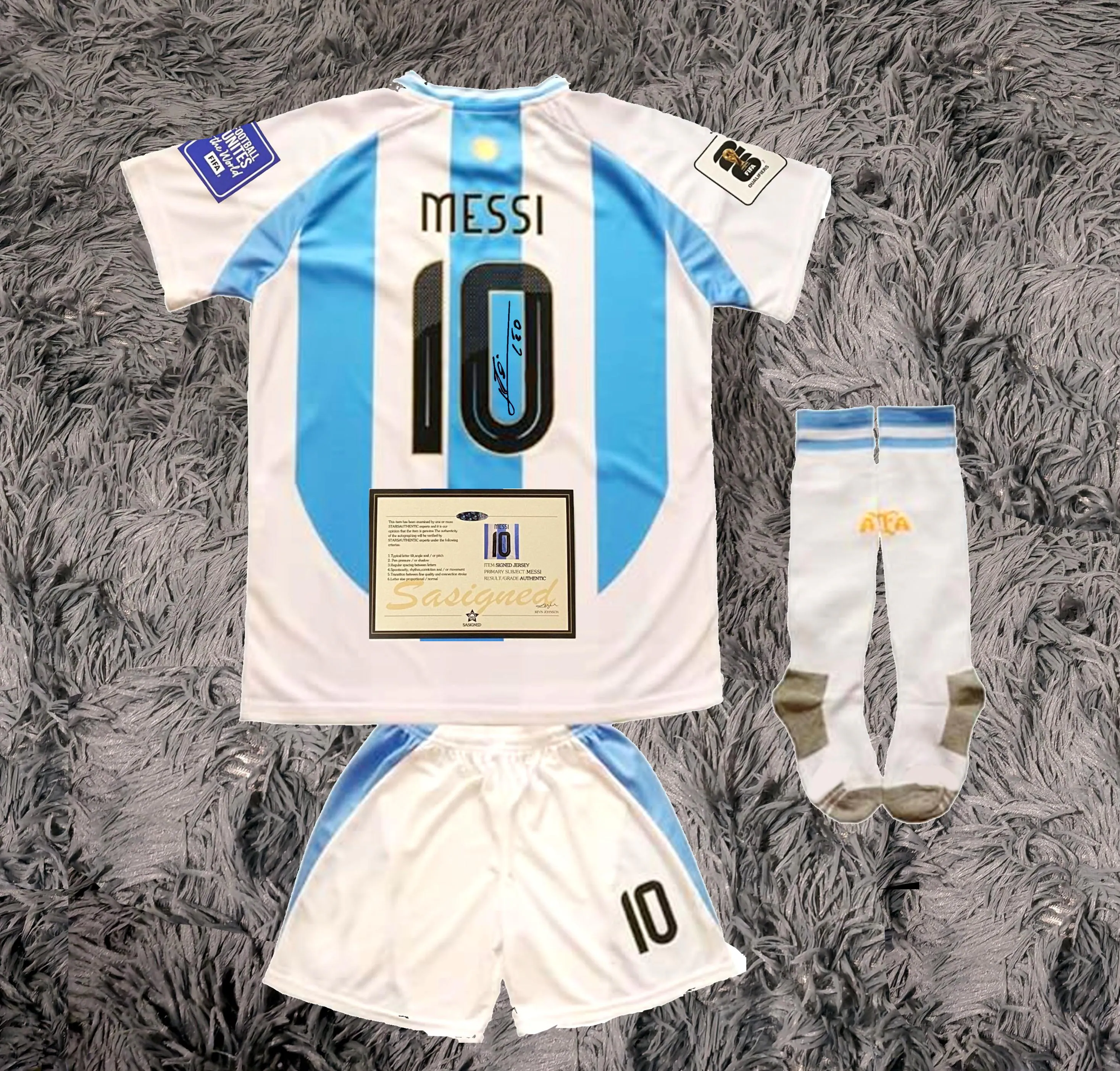 Lionel Messi SIGNED Argentina 24/25 Home Jersey/Shirt - COA - 2024