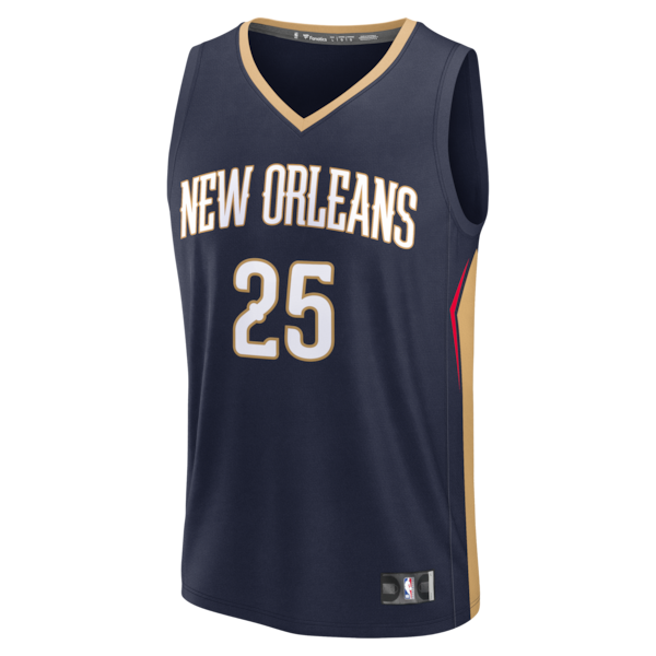 Trey Murphy III New Orleans Pelicans  Fast Break Replica Jersey - Navy - Icon Edition