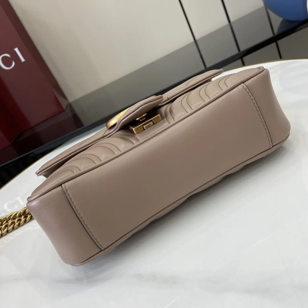 Gucci GG Supreme Canvas Marmont Crossbody Bag product photo from LabelPicks