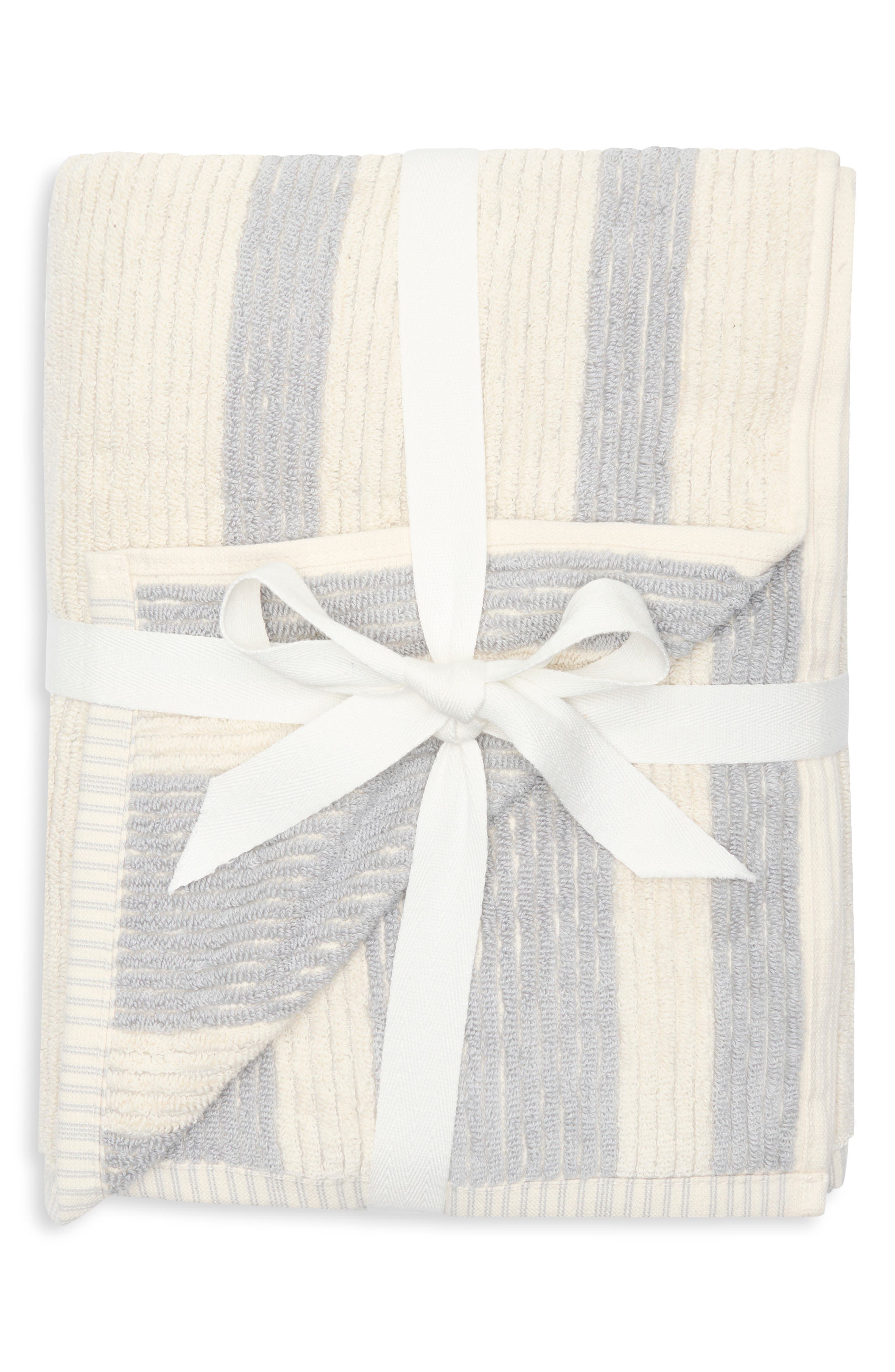 NORDSTROM RACK 2-Pack Reversible Stripe Bath Towel