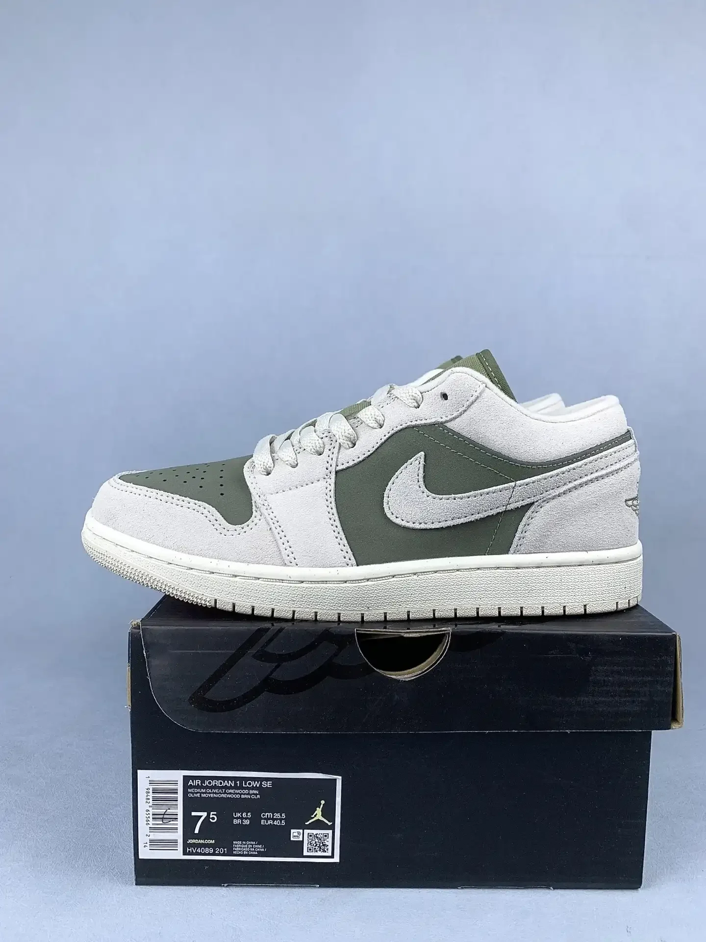 Air Jordan 1 Low SE 'Olive' Shoes product photo from LabelPicks
