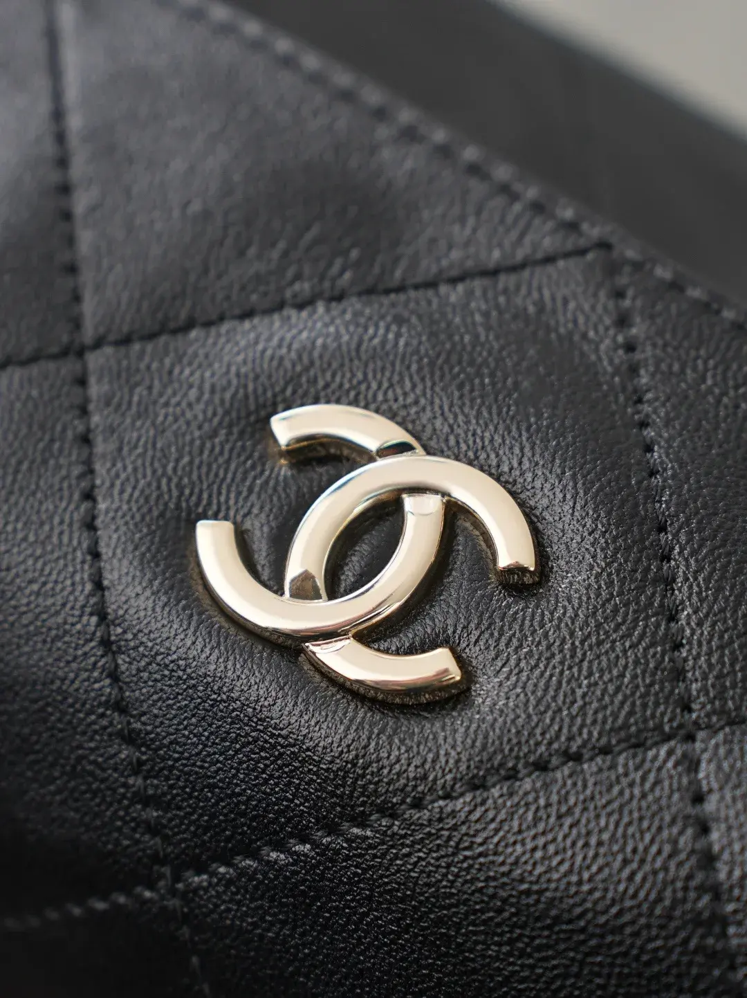 Chanel Gabrielle Black Quilted Leather Hobo Bag product photo from LabelPicks