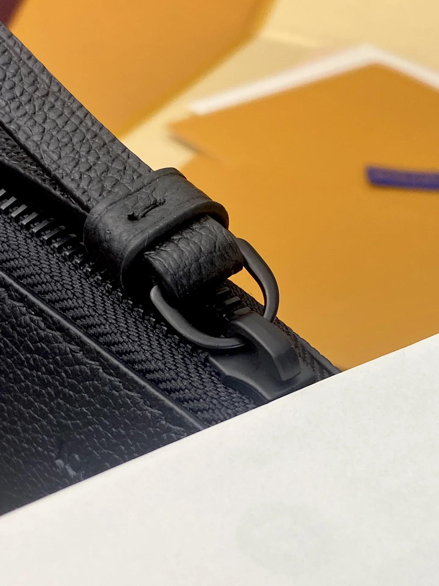 Louis Vuitton Black Pochette Canvas and Leather Clutch product photo from LabelPicks