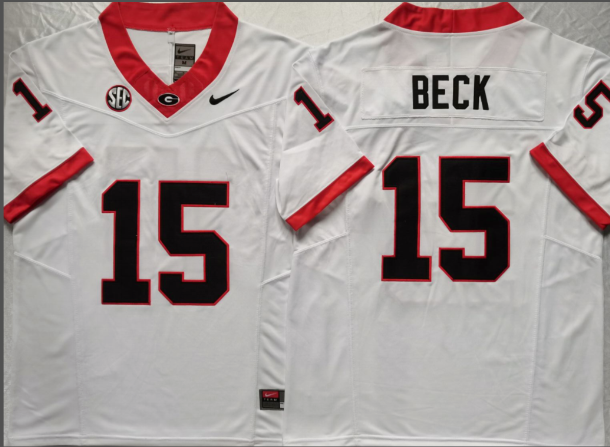 Carson Beck NCAA Georgia Bulldogs Nike Vapor Limited Jersey