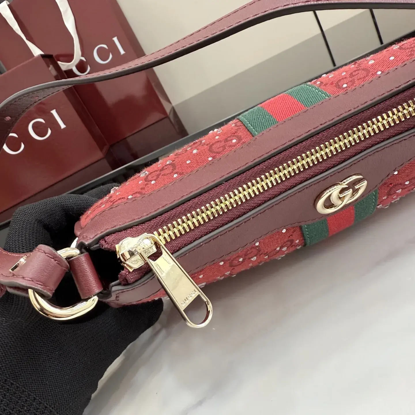 Gucci Ophidia GG Supreme Canvas Crossbody Bag product photo from LabelPicks