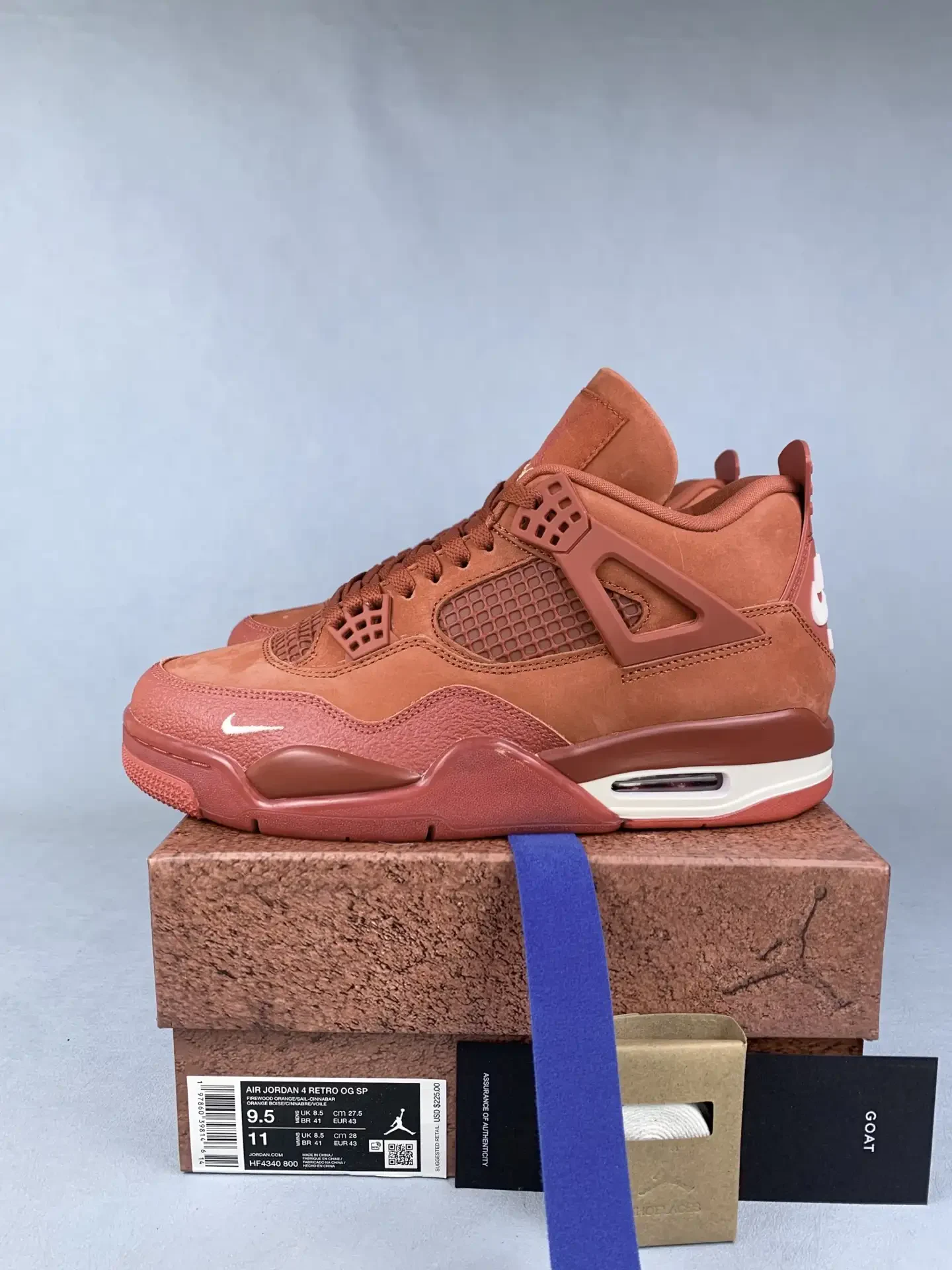 Nigel Sylvester x Air Jordan 4 “Brick by Brick” Shoes product photo from LabelPicks