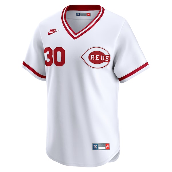 Ken Griffey Cincinnati Reds Nike Throwback Cooperstown Limited Jersey - White