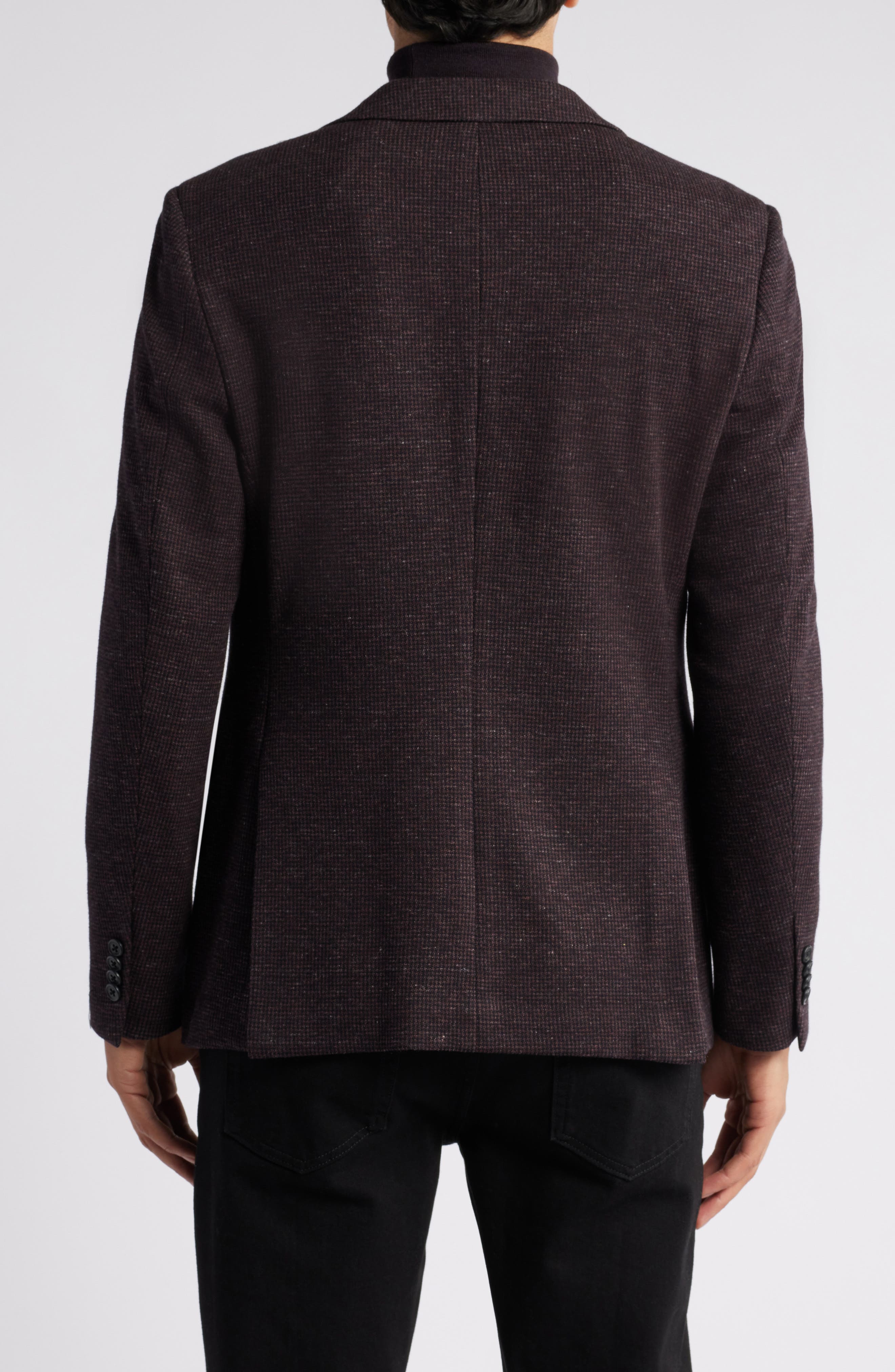 John Varvatos Check Unlined Sport Coat