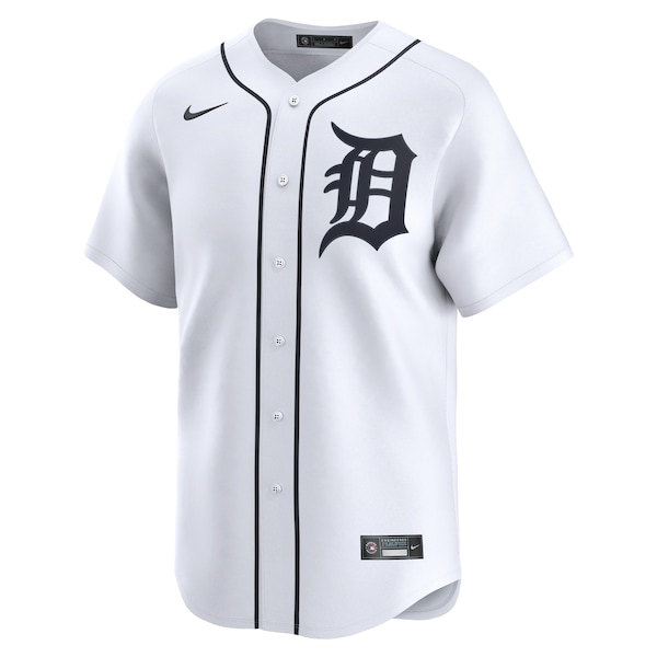Detroit Tigers Nike 2024 Jackie Robinson Day Home Limited Jersey – White