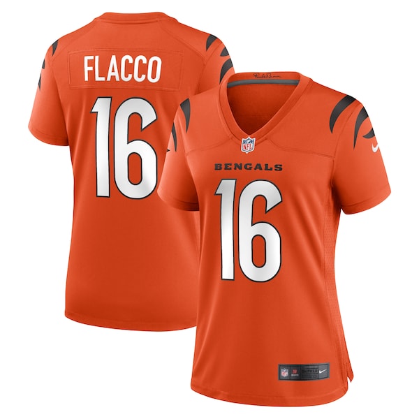 Joe Flacco Cincinnati Bengals Nike Women's Alternate Game Jersey -  Orange